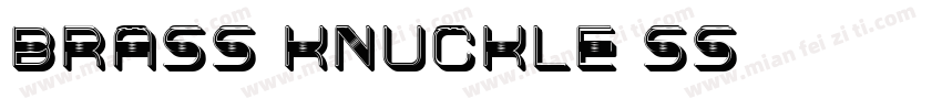 Brass knuckle SS字体转换